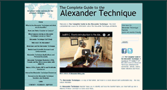 Desktop Screenshot of alexandertechnique.com