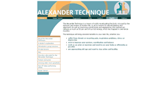 Desktop Screenshot of alexandertechnique.it